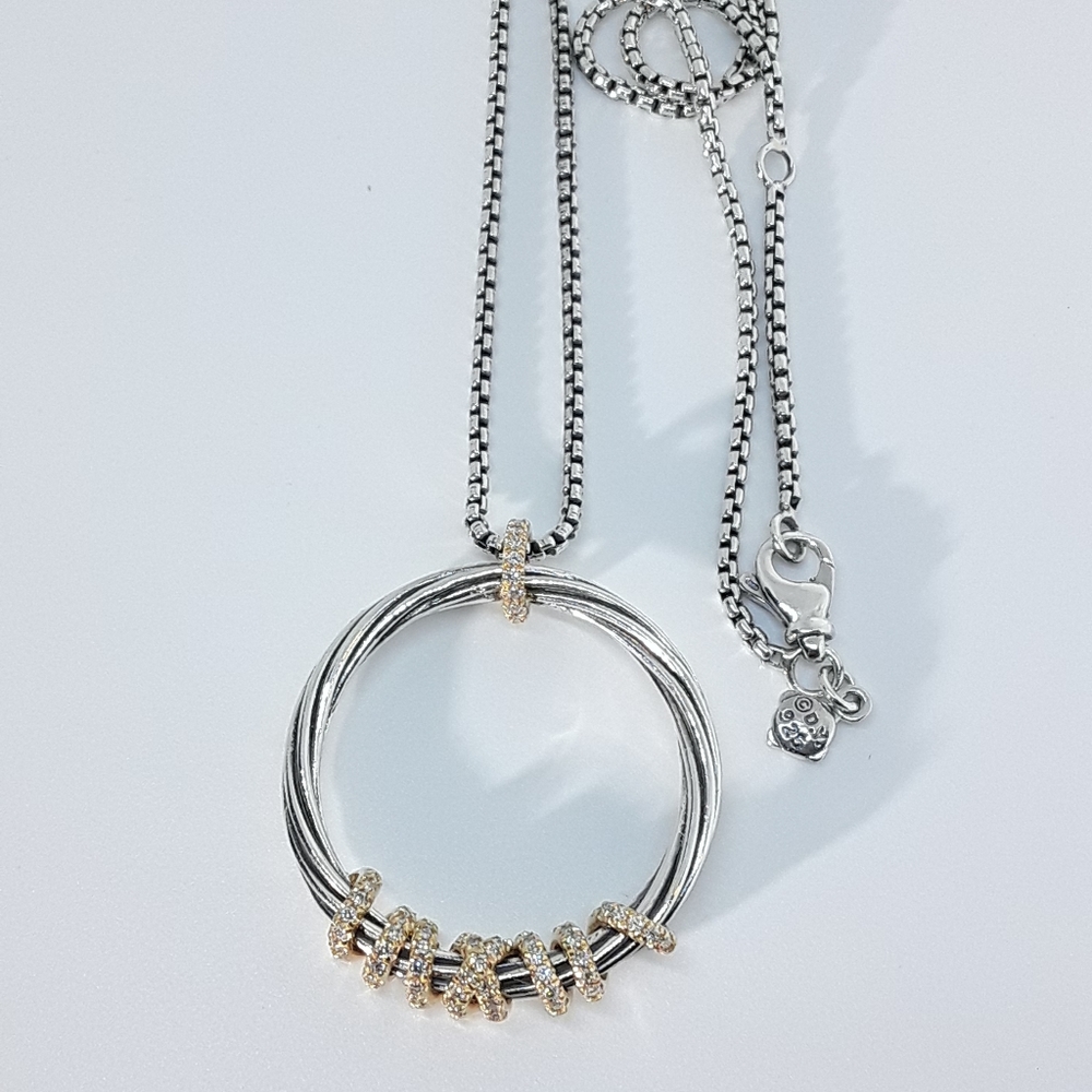 DAVID YURMAN18K Gold and Sterling Silver Diamonds